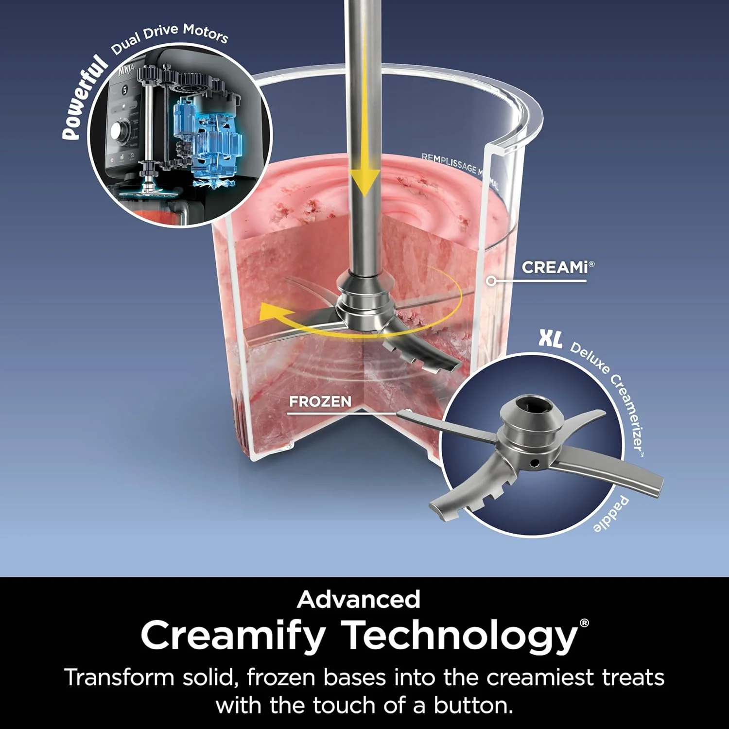 Ninja CREAMi Deluxe 11-in-1 Ice Cream and Frozen Treat Maker - Image 4