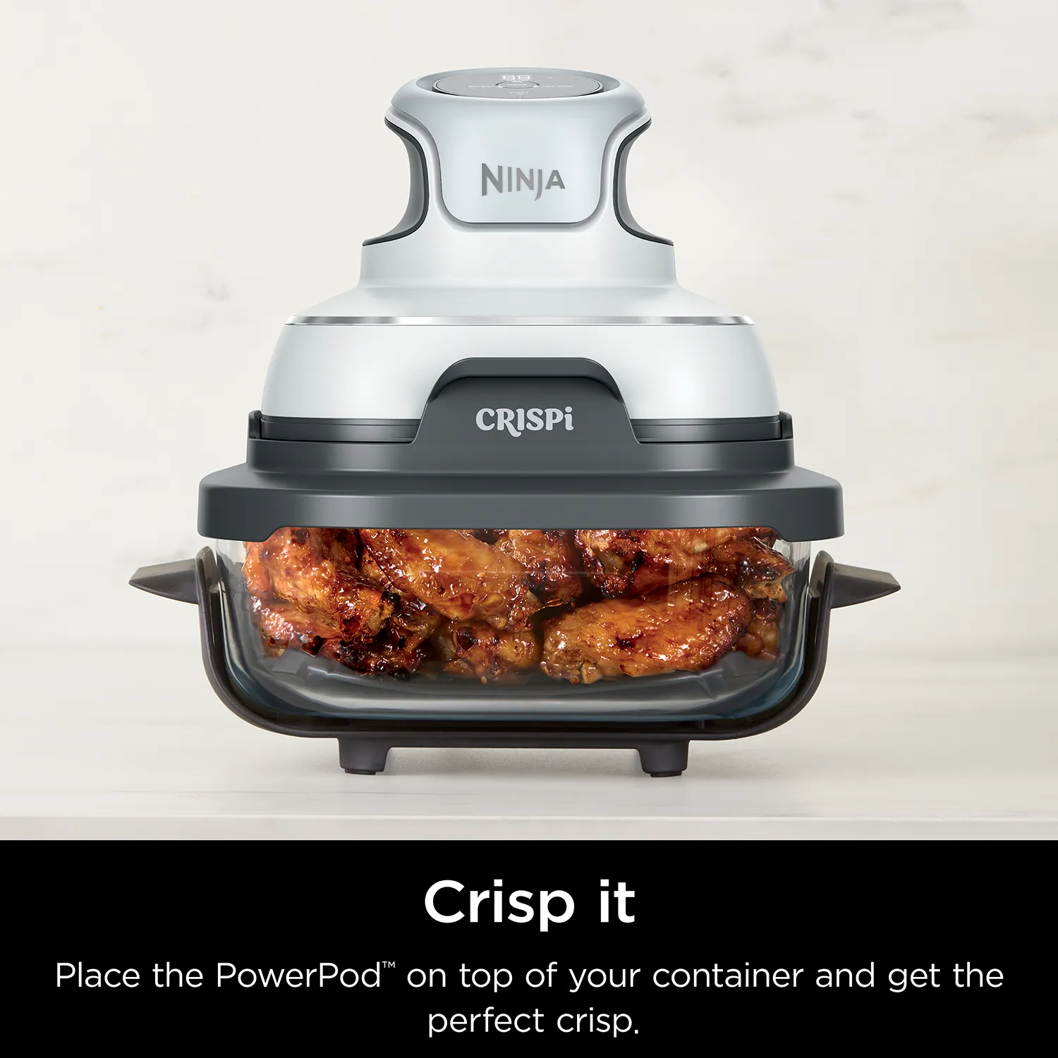Ninja Crispi 2.3L CleanCrisp Glass Container Pack - Image 11