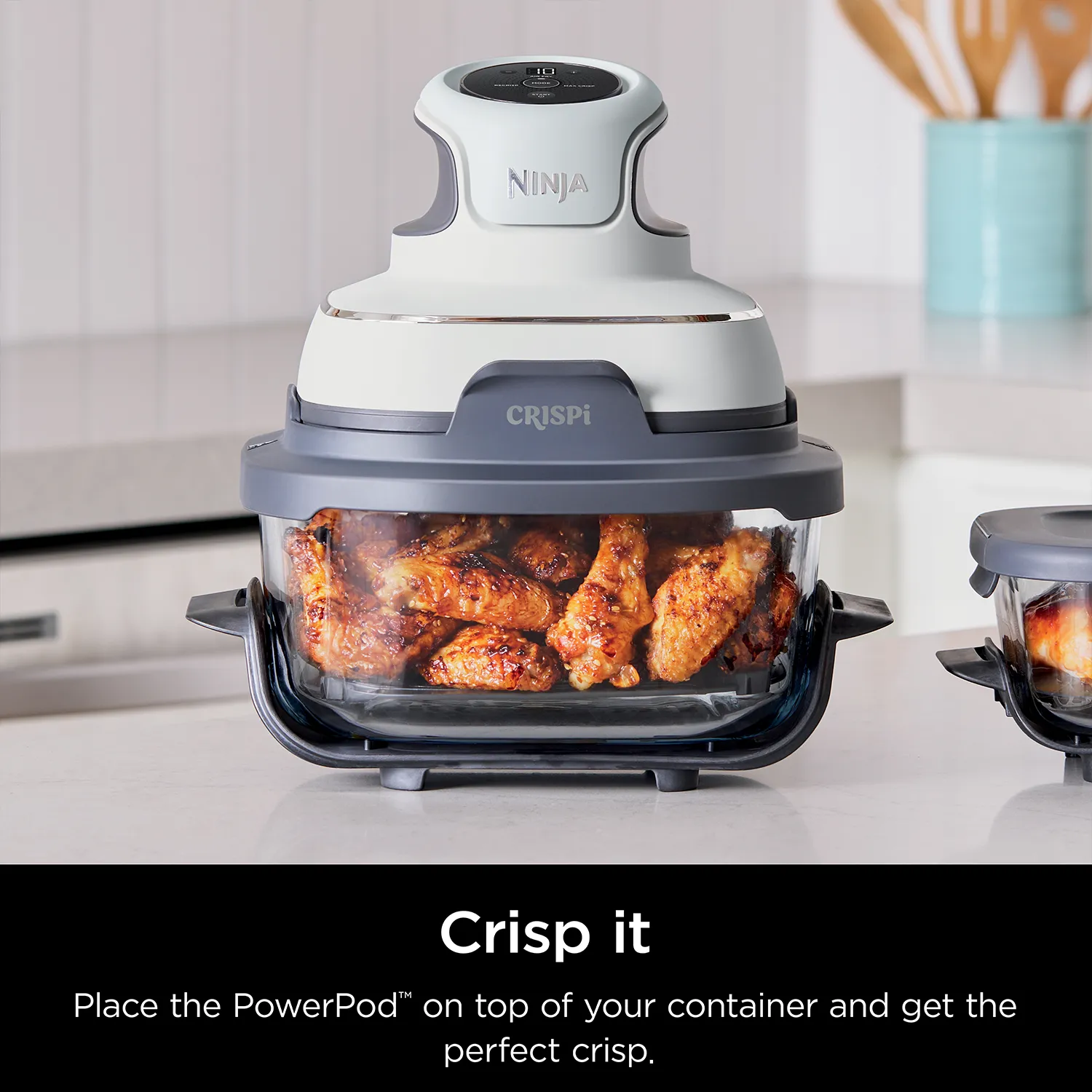 Ninja Crispi 3.8L CleanCrisp Glass Container Pack - Image 10