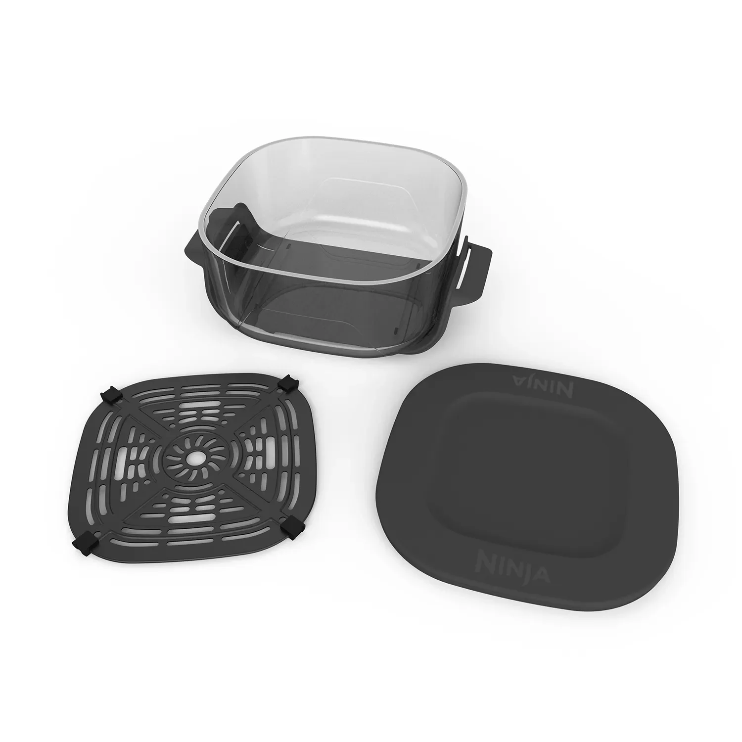 Ninja Crispi 3.8L CleanCrisp Glass Container Pack - Image 2