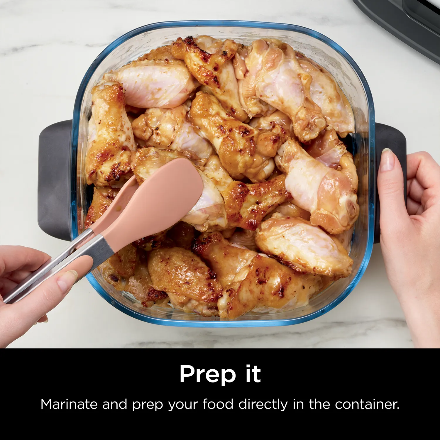 Ninja Crispi 3.8L CleanCrisp Glass Container Pack - Image 6
