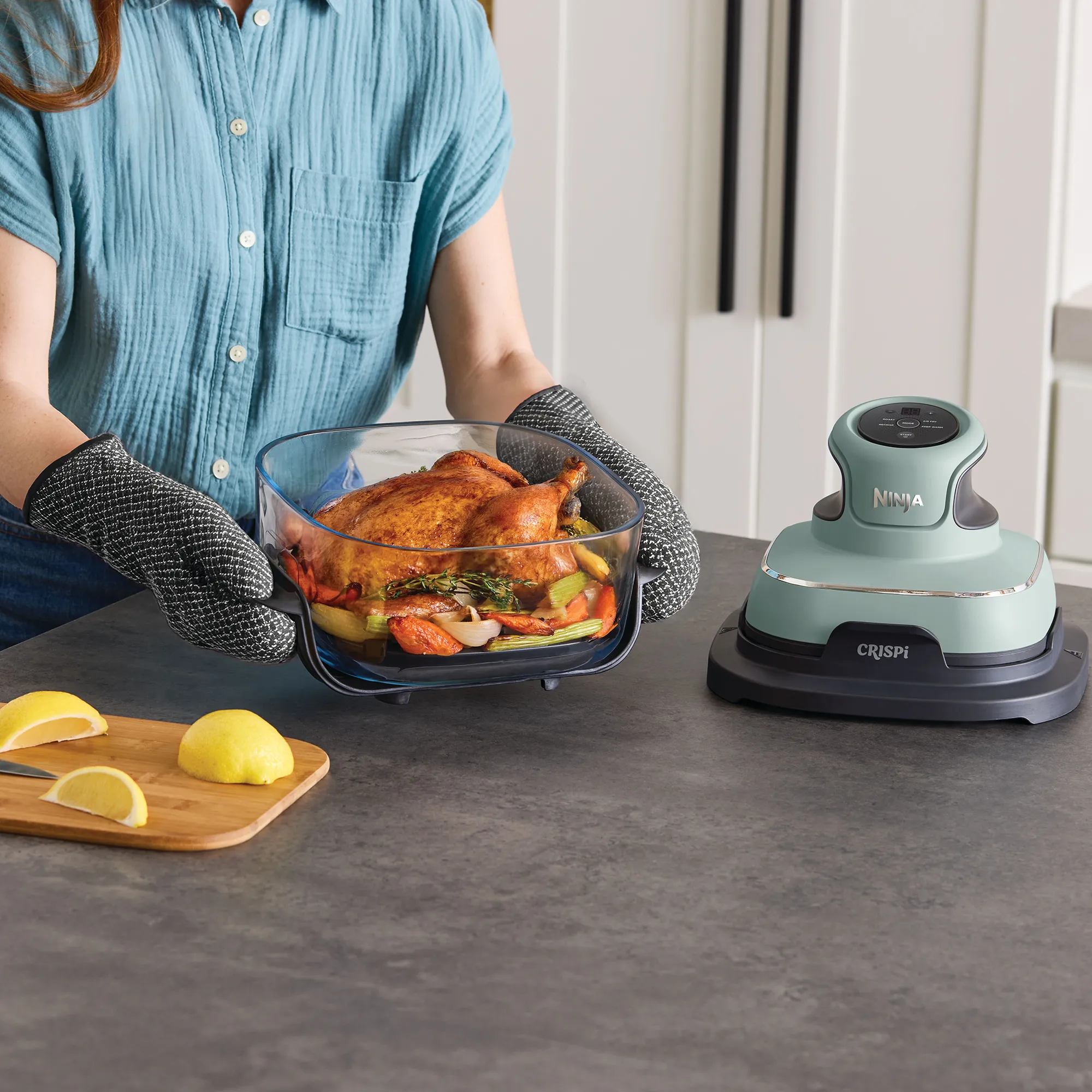 Ninja Crispi 4-in-1 Portable Glass Air Fryer - Image 20