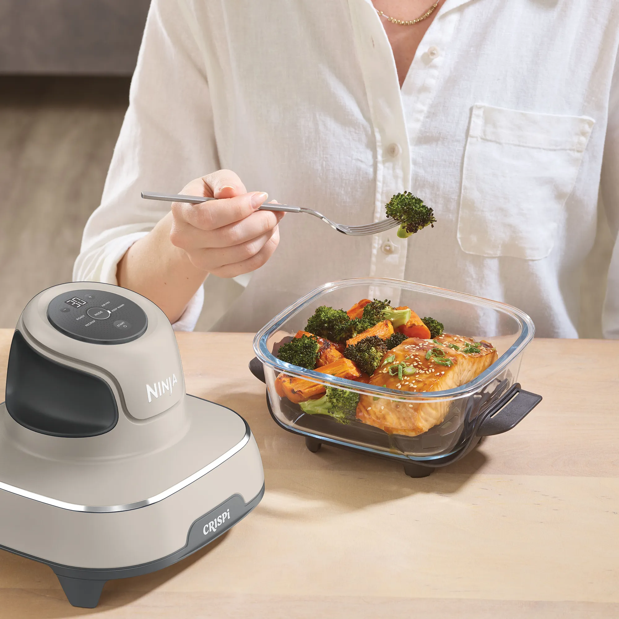 Ninja Crispi 4-in-1 Portable Glass Air Fryer - Image 29