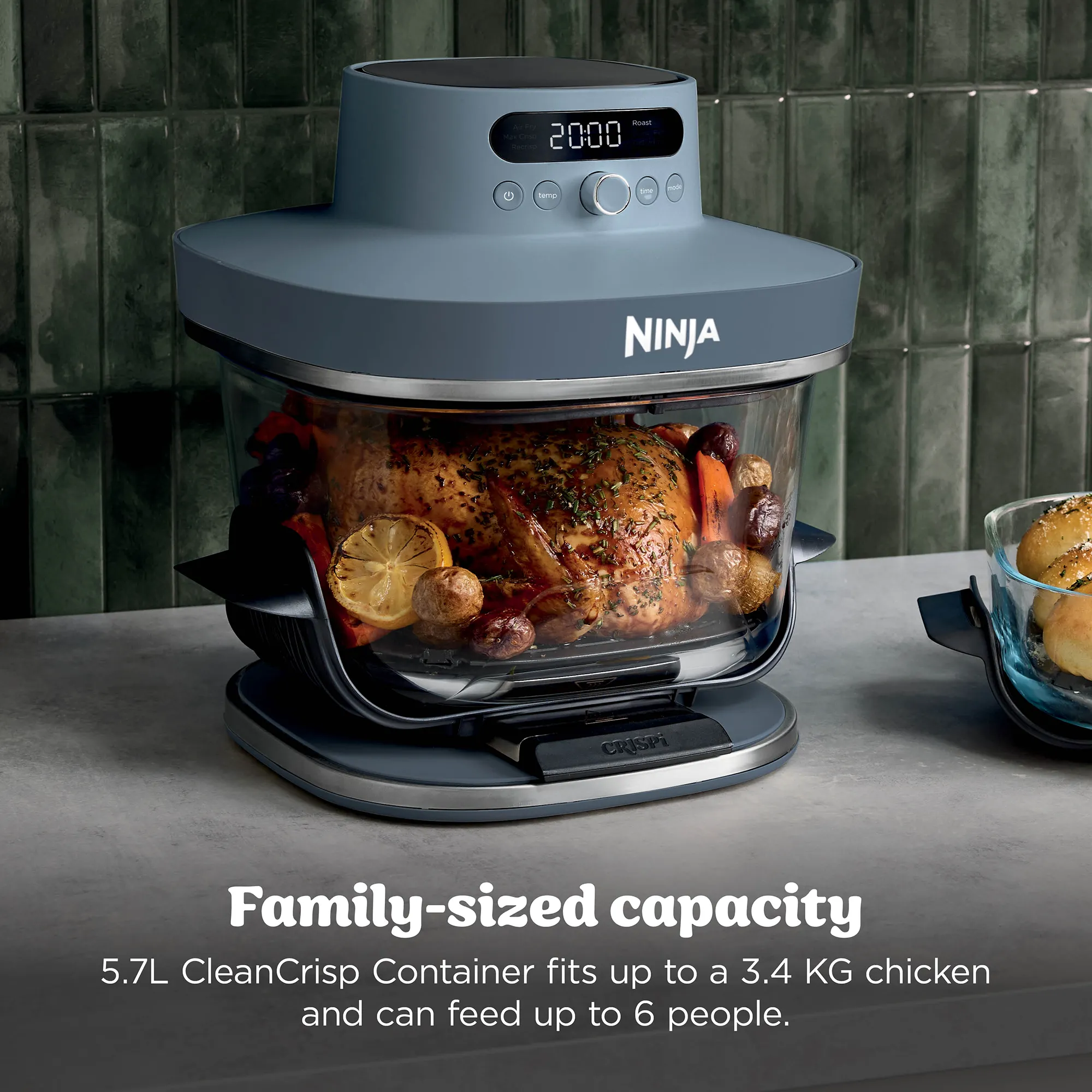 Ninja Crispi Pro 6-in-1 Countertop Glass Air Fryer - Image 8