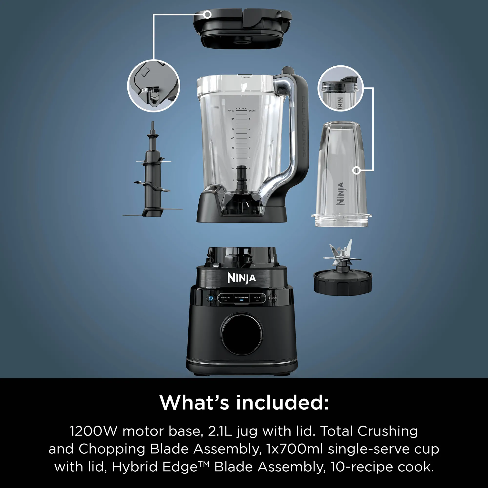 Ninja Detect Duo Power Blender Pro + Single Serve - Image 12