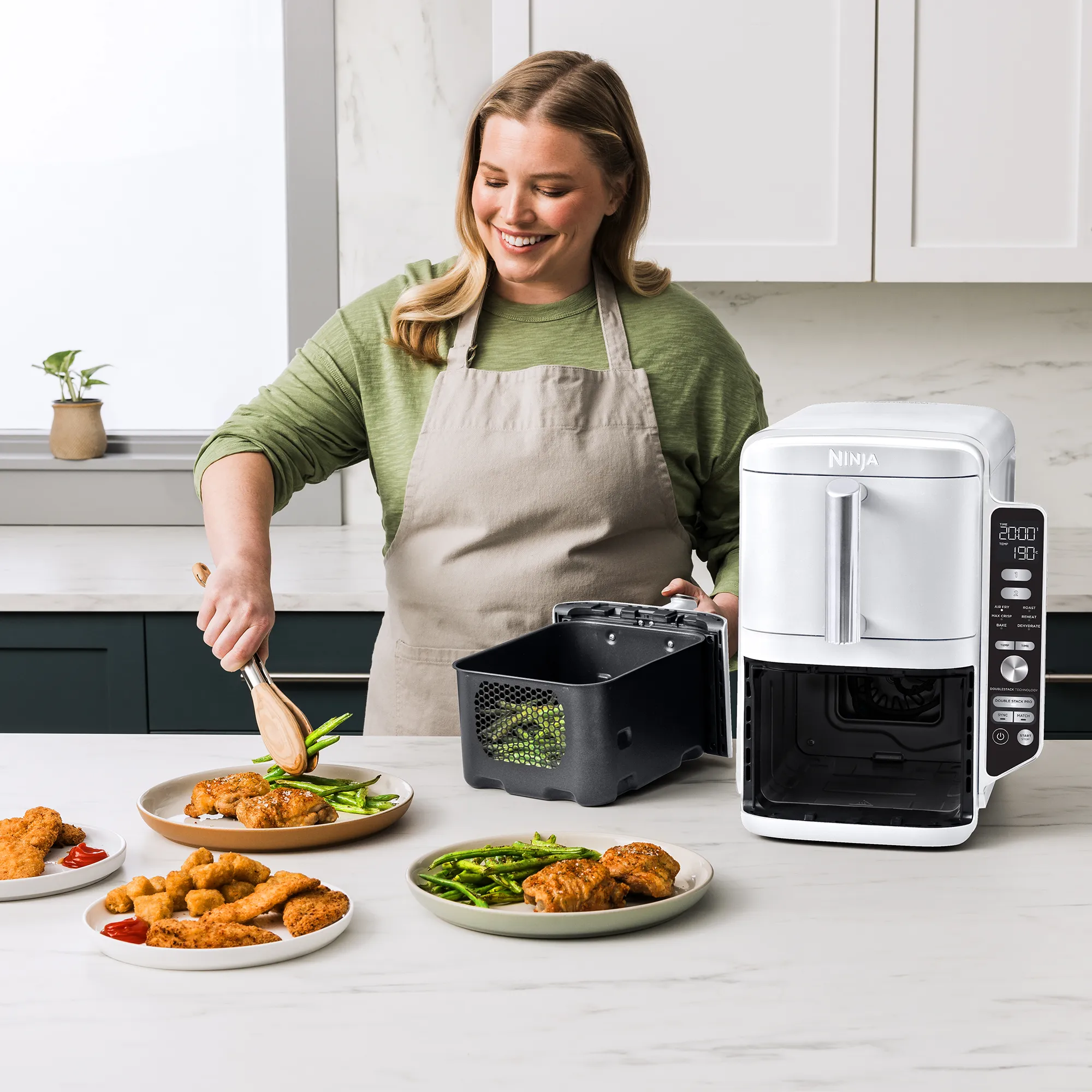 Ninja DoubleStack XXXL 9.5L 2 Drawer Air Fryer - Image 16