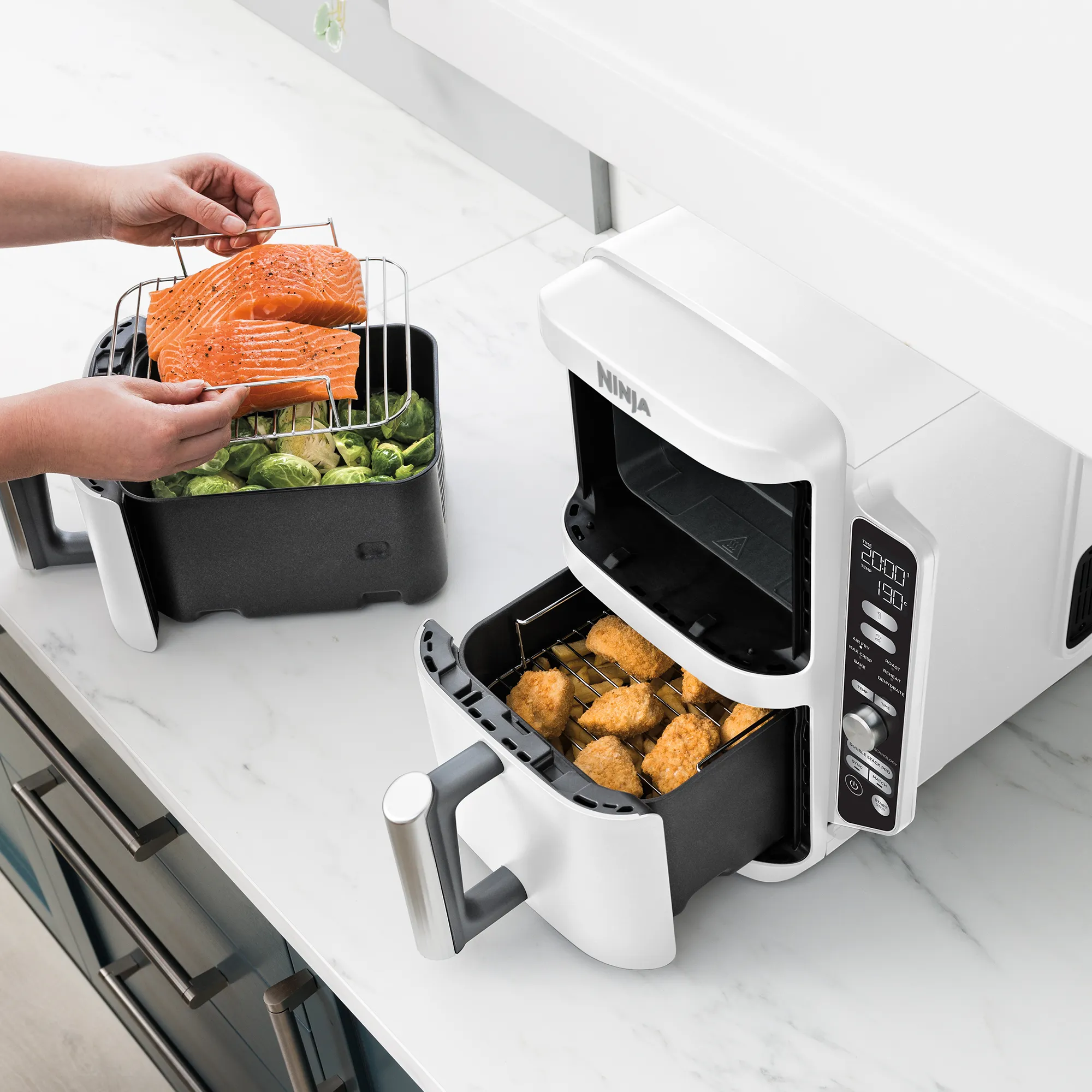 Ninja DoubleStack XXXL 9.5L 2 Drawer Air Fryer - Image 17