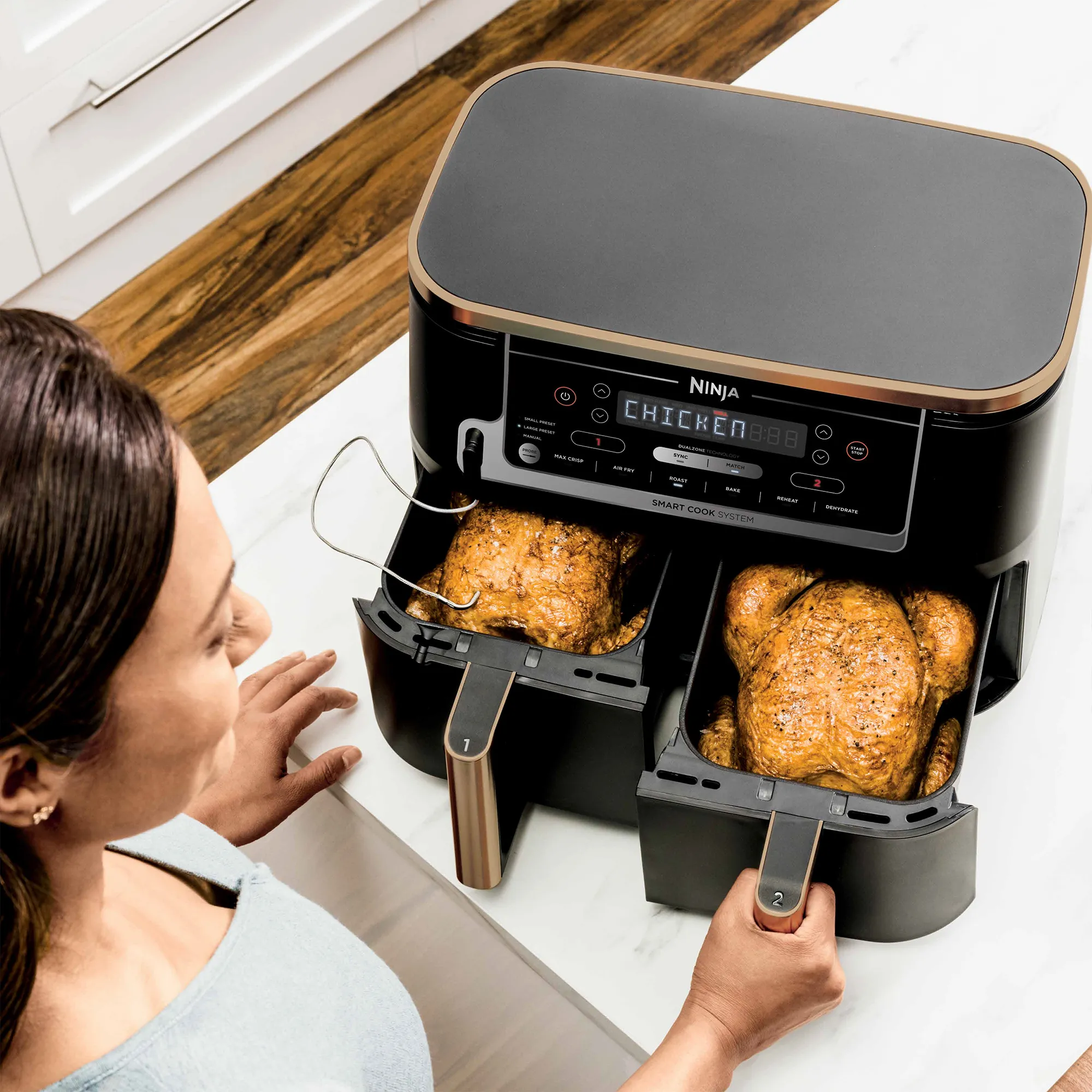 Ninja Foodi Max XXXL Smart Dual Zone 9.5L Air Fryer - Image 6