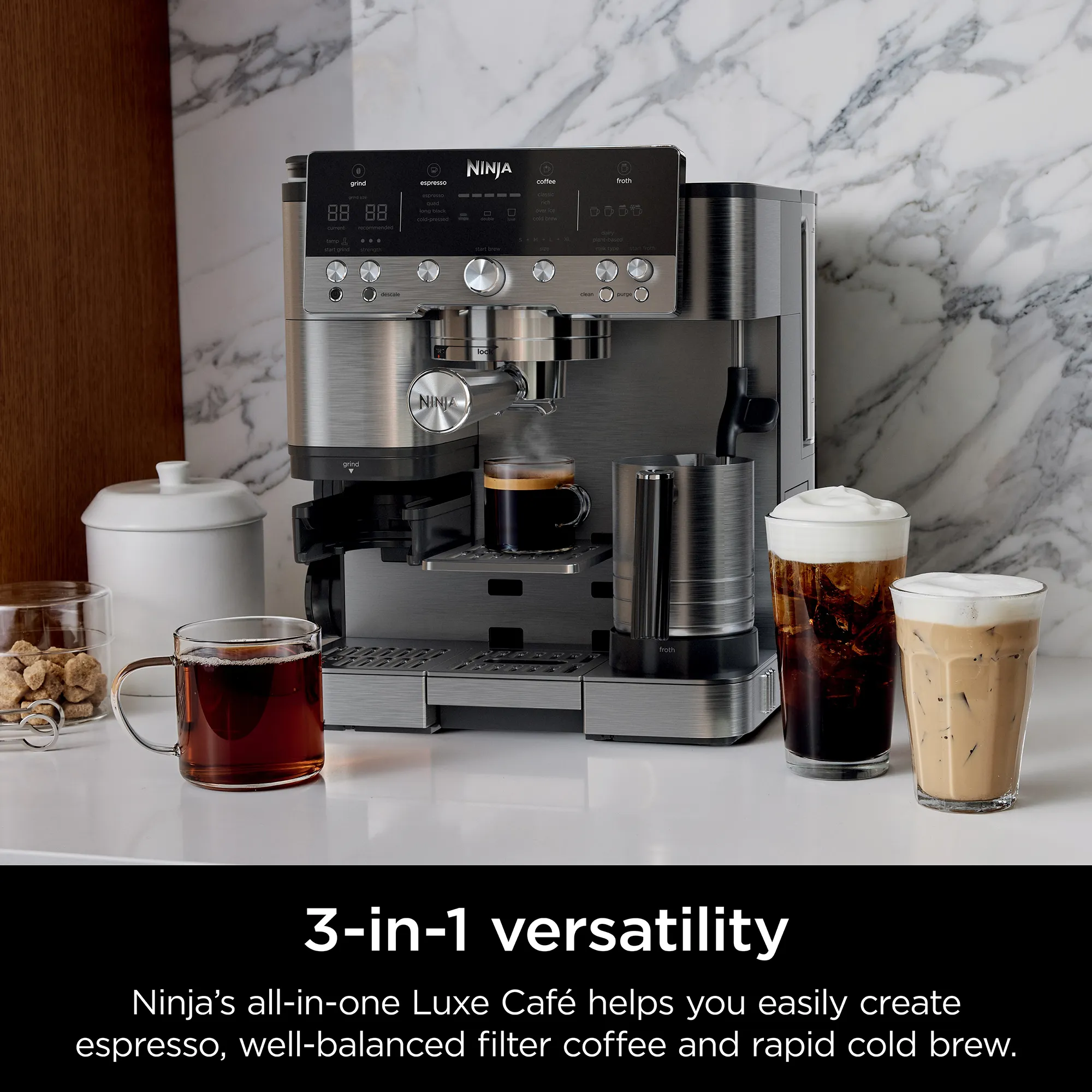 Ninja Luxe Café Premier Espresso Machine - Image 6