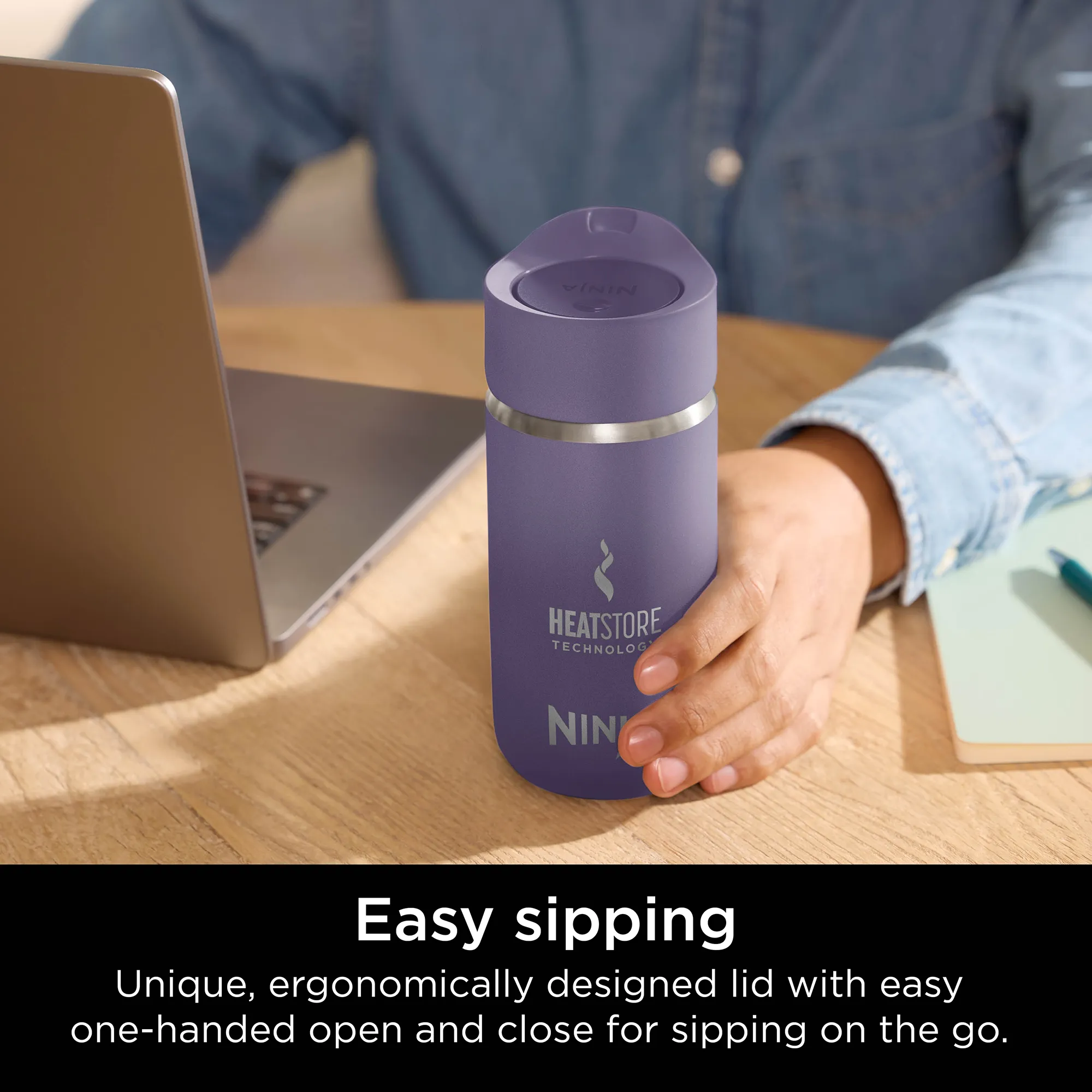 Ninja Sip Perfect 354ml Insulated Travel Bottle - Image 50
