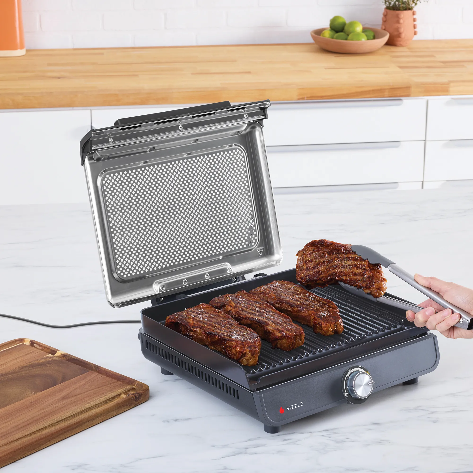 Ninja Sizzle Indoor Grill and Flat Plate - Image 4