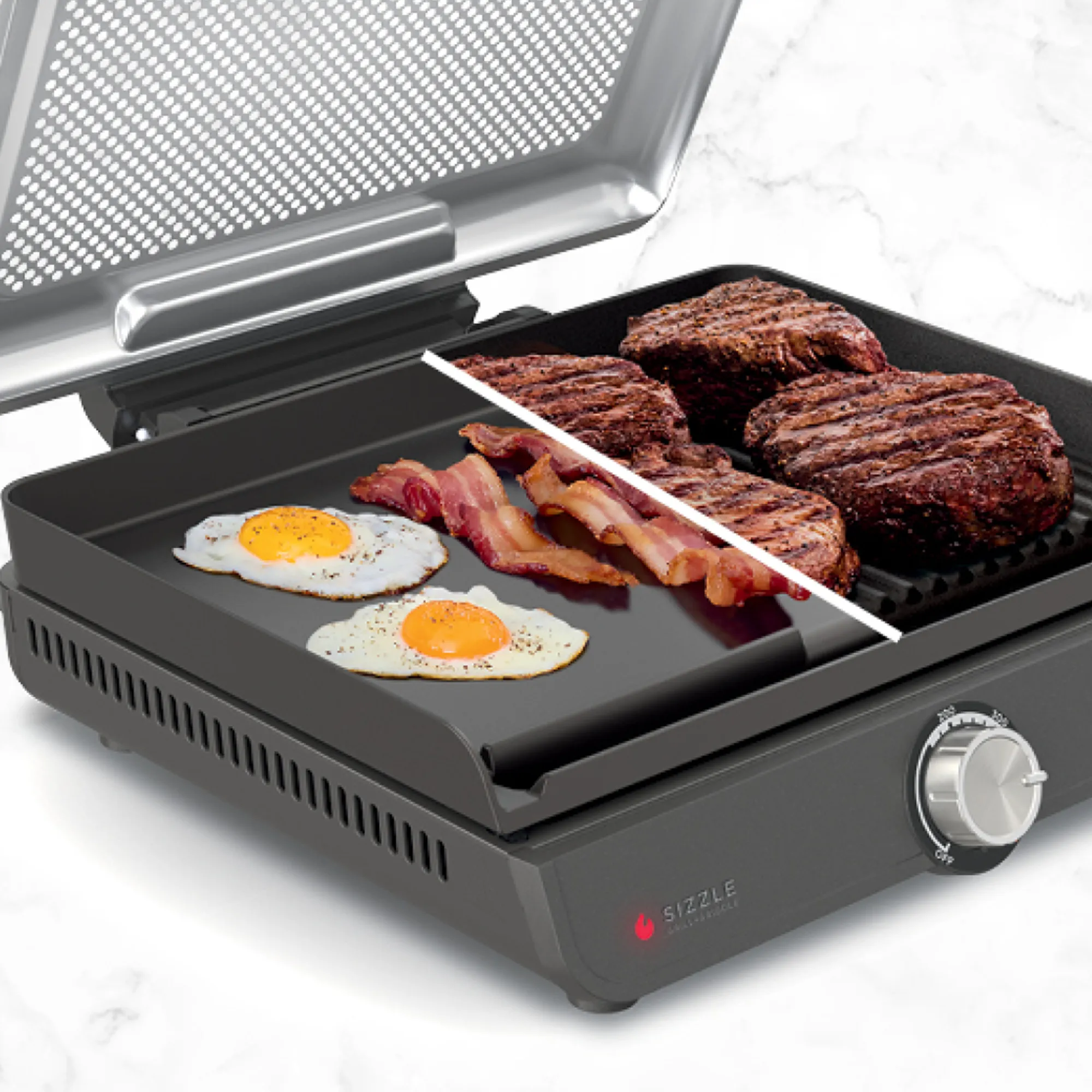 Ninja Sizzle Indoor Grill and Flat Plate - Image 5