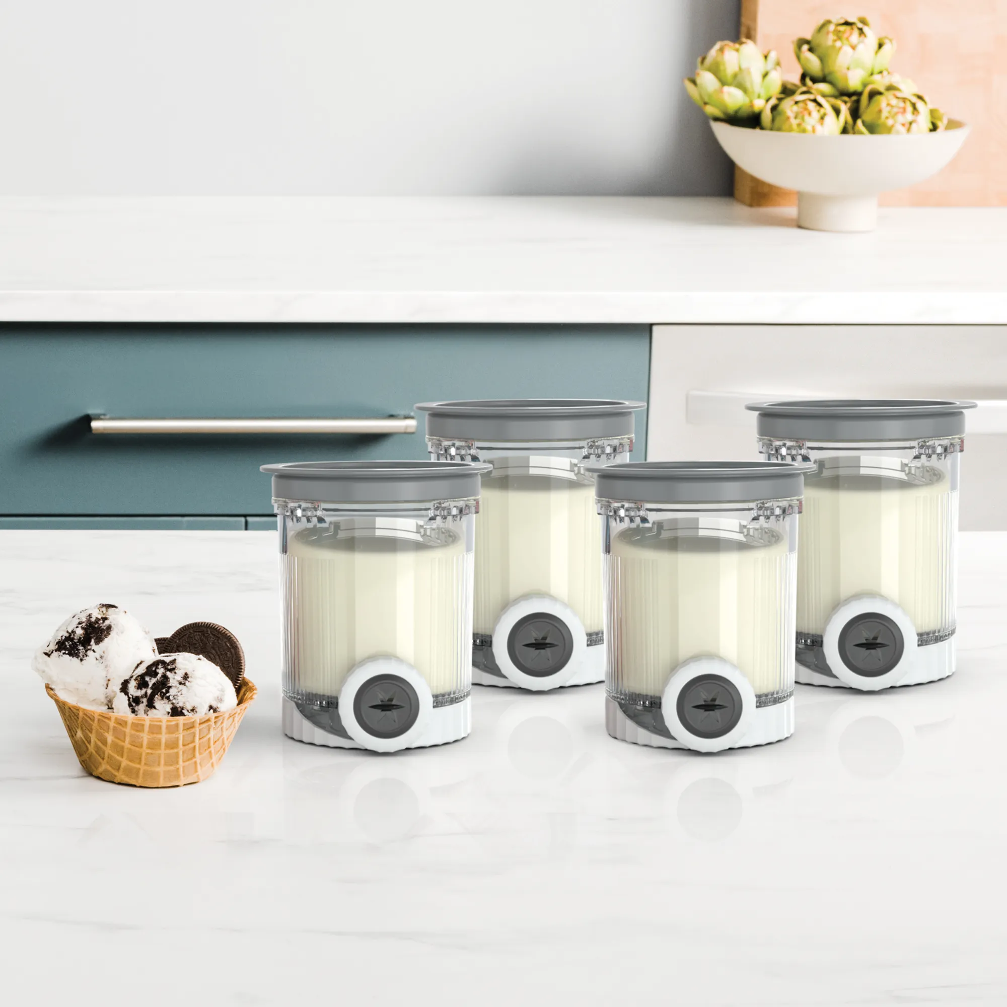 Ninja Swirl 4-Pack Tubs and Lids - Image 2