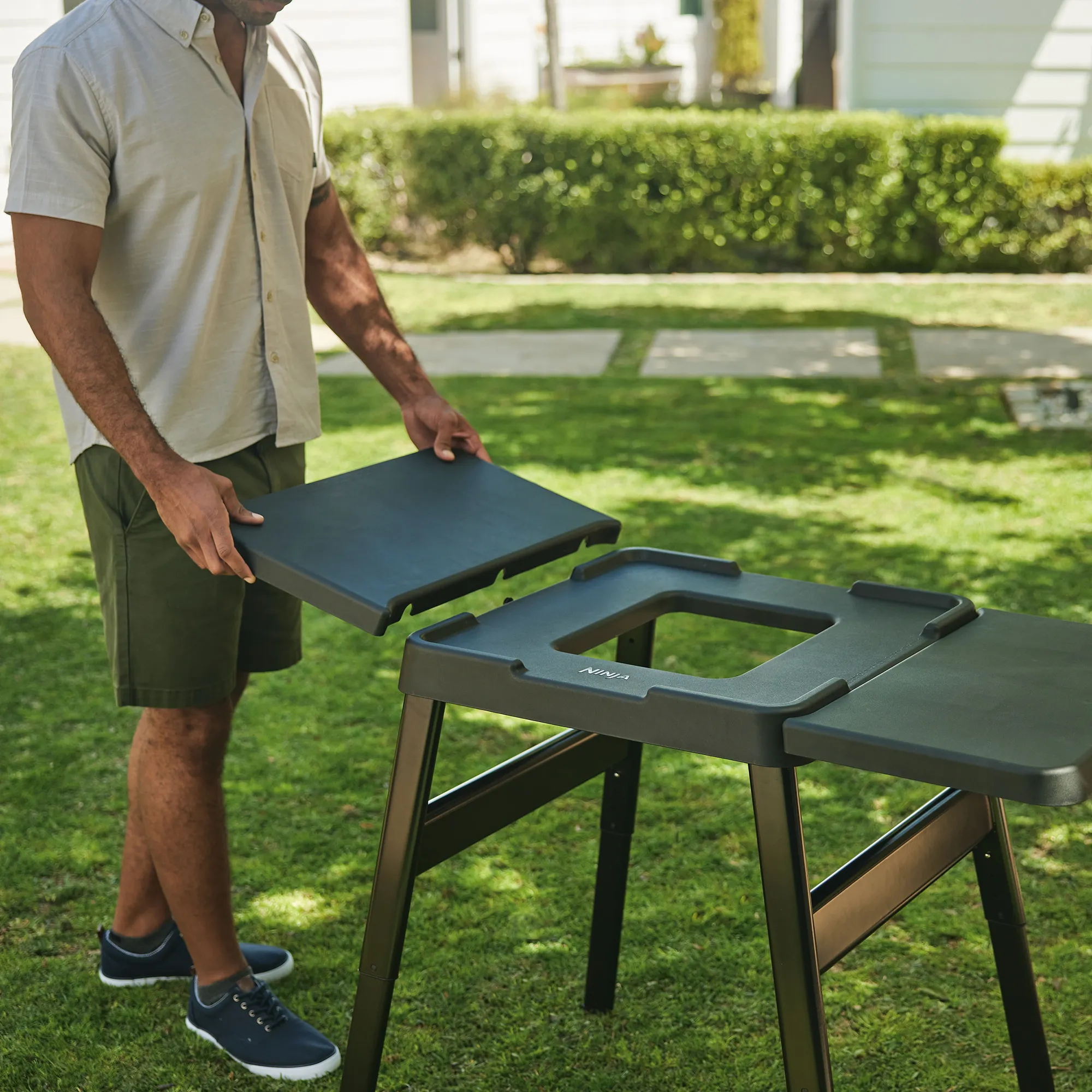 Ninja Woodfire Accessories Attachable Side Table - Image 2
