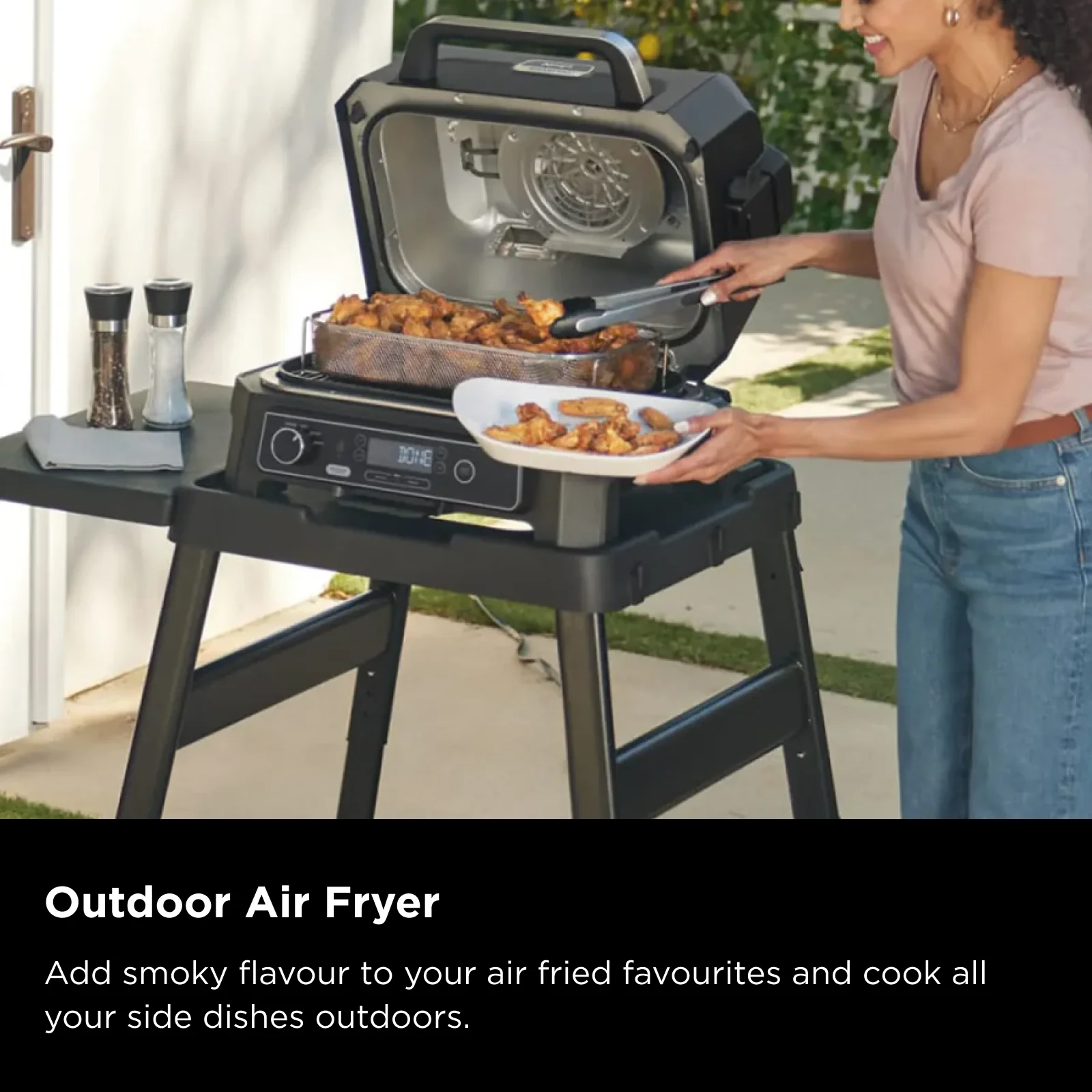 Ninja Woodfire Pro XL Outdoor Electric BBQ Grill & Smoker - Image 7