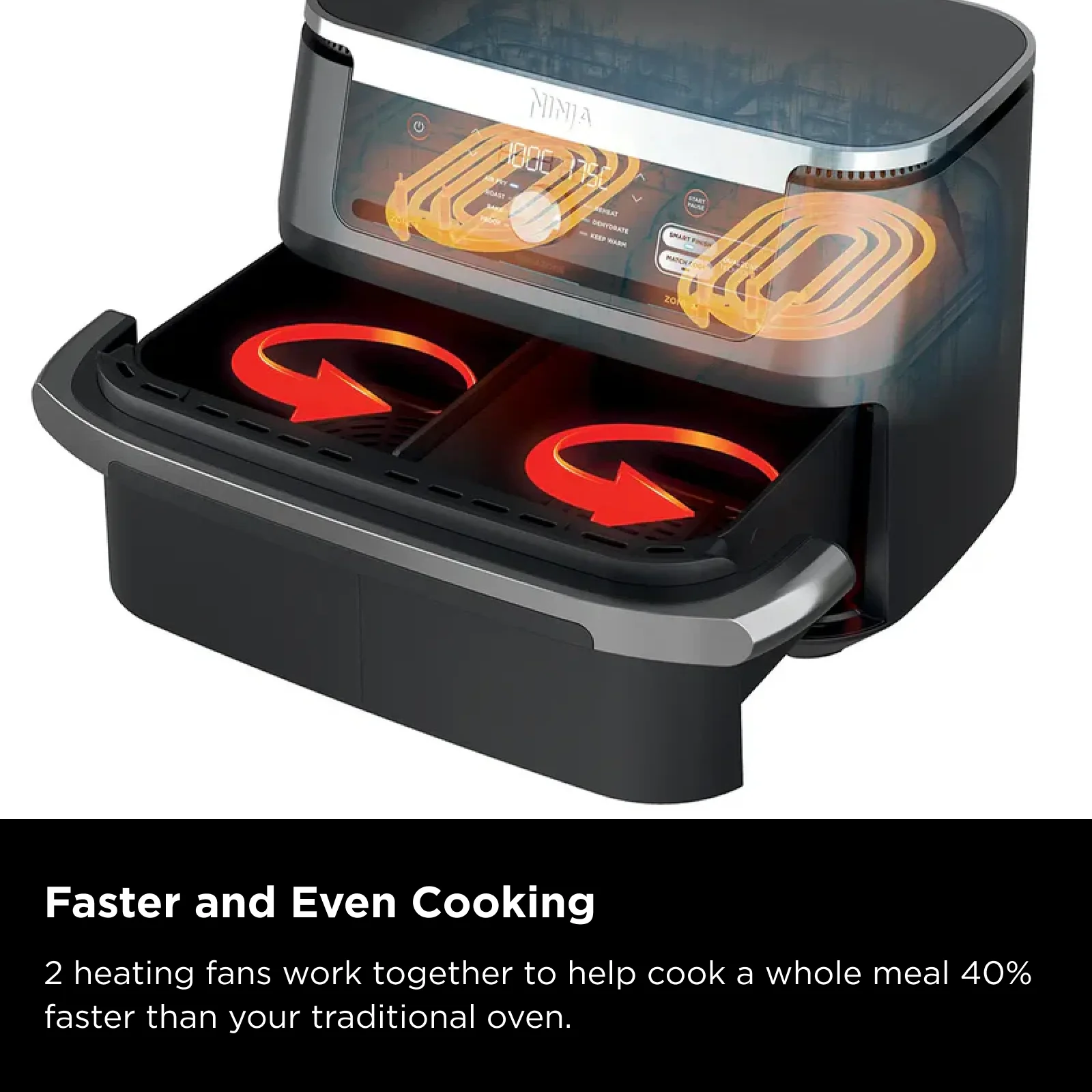 Ninja XXXL FlexDrawer Air Fryer - Image 10