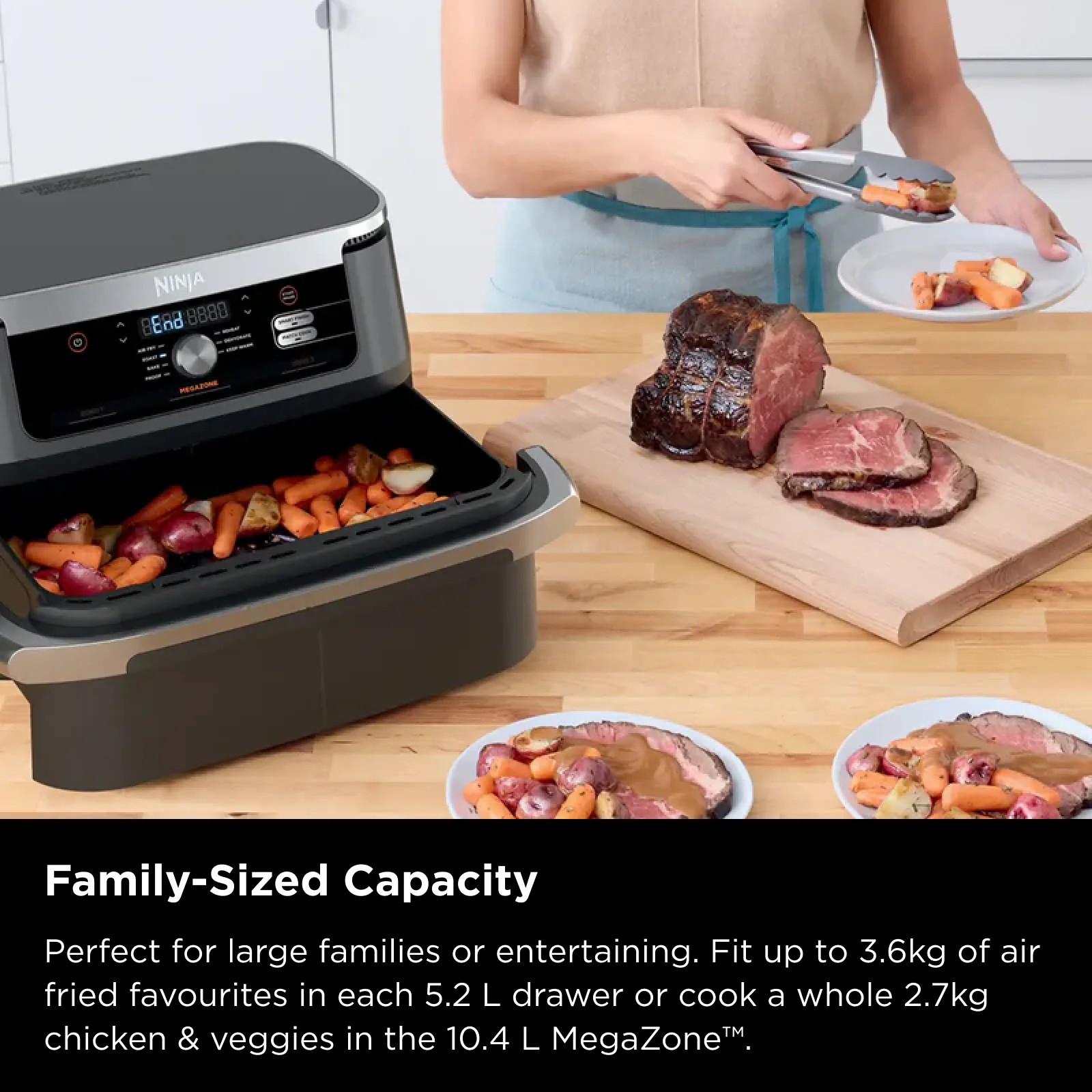 Ninja XXXL FlexDrawer Air Fryer - Image 7