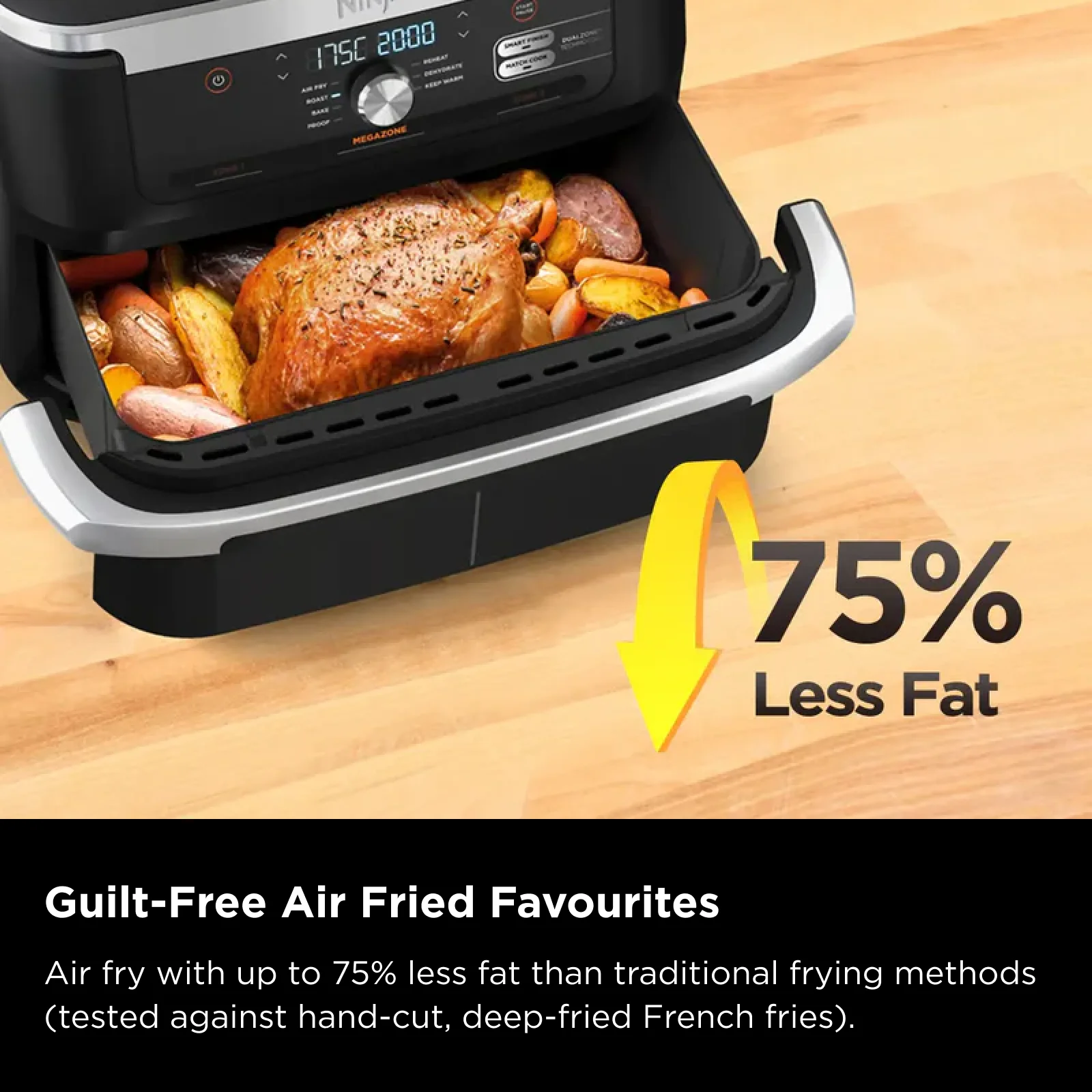 Ninja XXXL FlexDrawer Air Fryer - Image 9