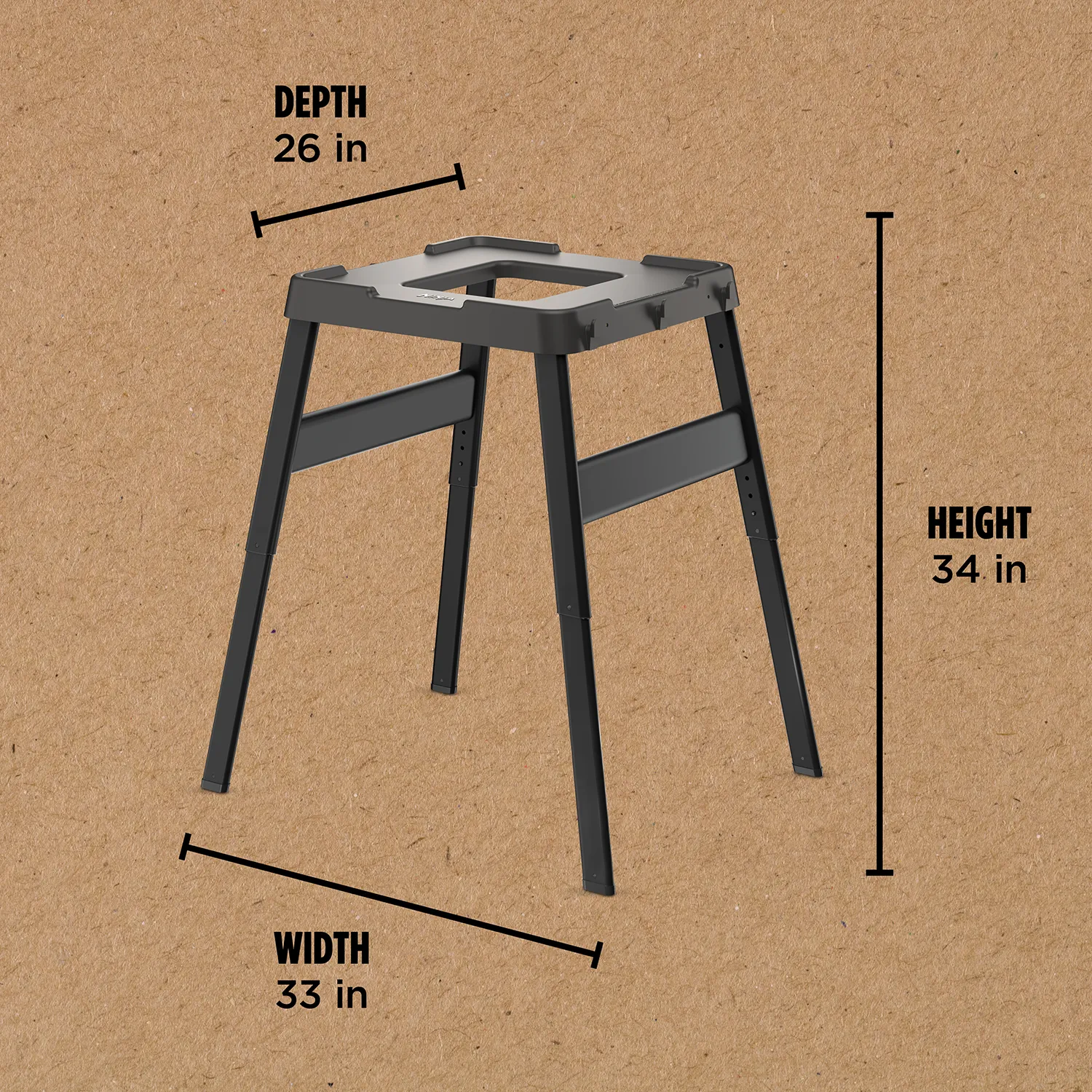 Woodfire Adjustable Outdoor Stand - Image 2