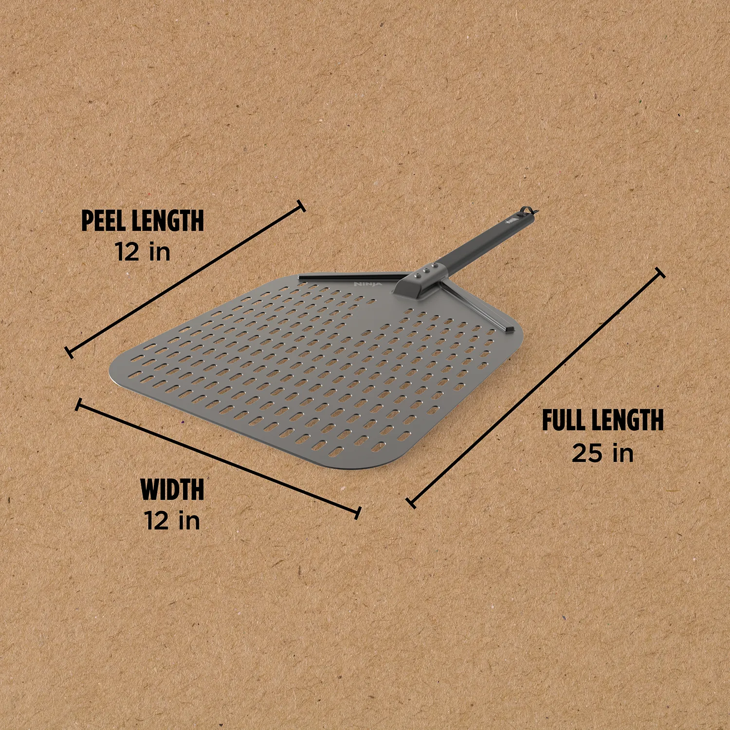Woodfire Outdoor Perforated Pizza Peel - Image 2
