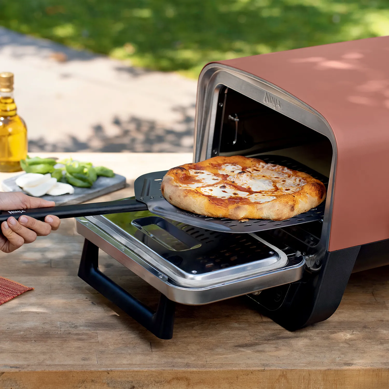Woodfire Outdoor Perforated Pizza Peel - Image 3